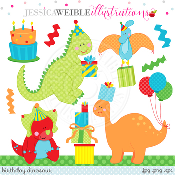 Detail Birthday Dinosaur Clipart Nomer 47