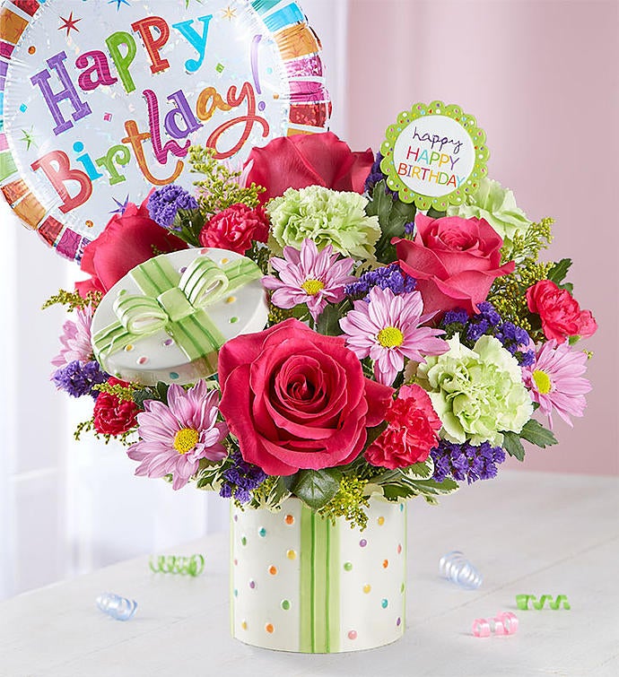 Detail Birthday Flower Bouquets Images Nomer 18