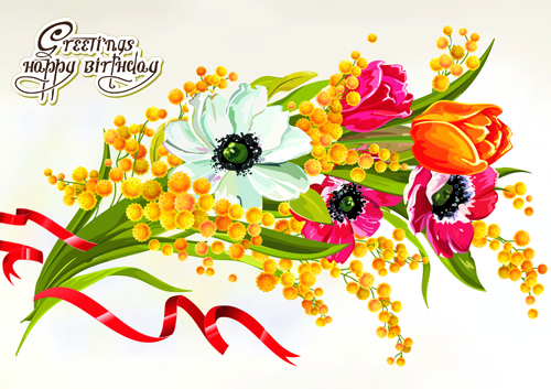 Detail Birthday Flowers Images Free Download Nomer 39