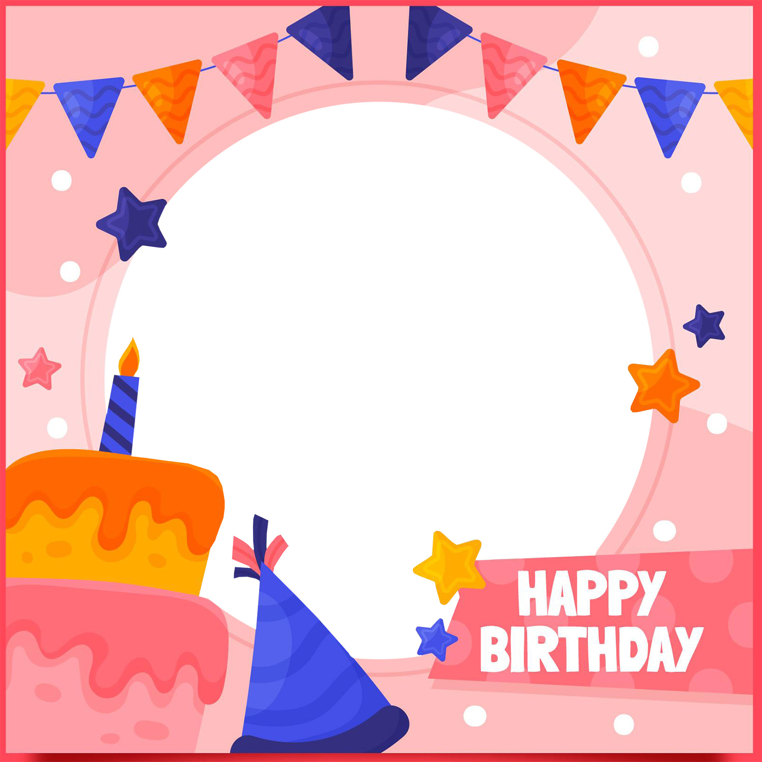 Detail Birthday Frames For Photo Editing Nomer 19