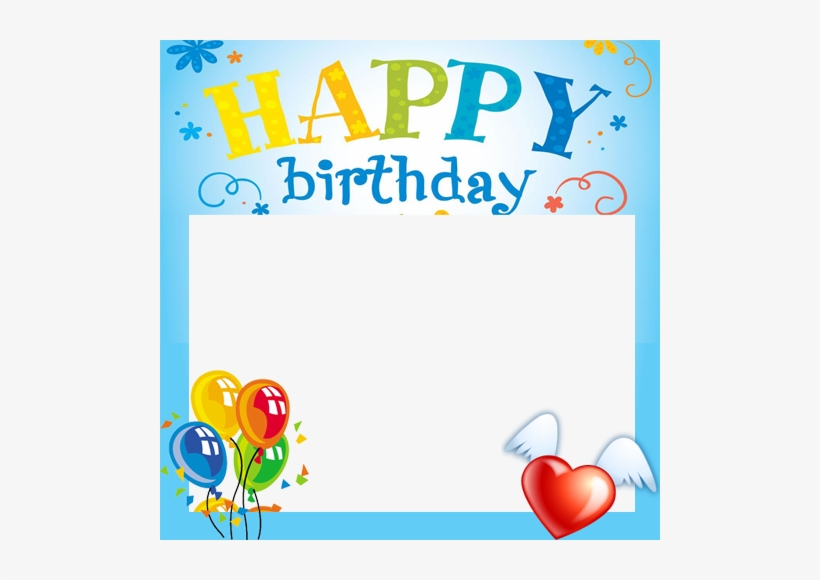 Detail Birthday Frames For Photo Editing Nomer 22