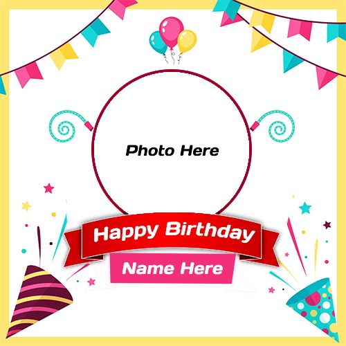 Detail Birthday Frames For Photo Editing Nomer 6