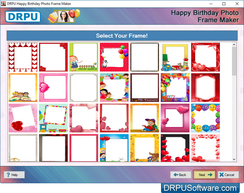 Detail Birthday Frames For Photo Editing Nomer 46