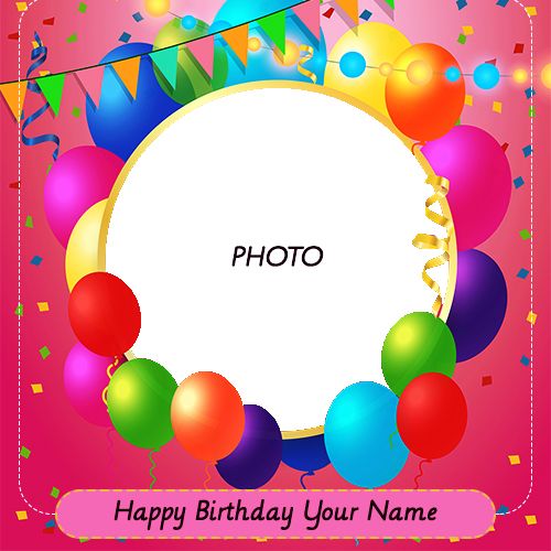 Detail Birthday Frames For Photo Editing Nomer 9