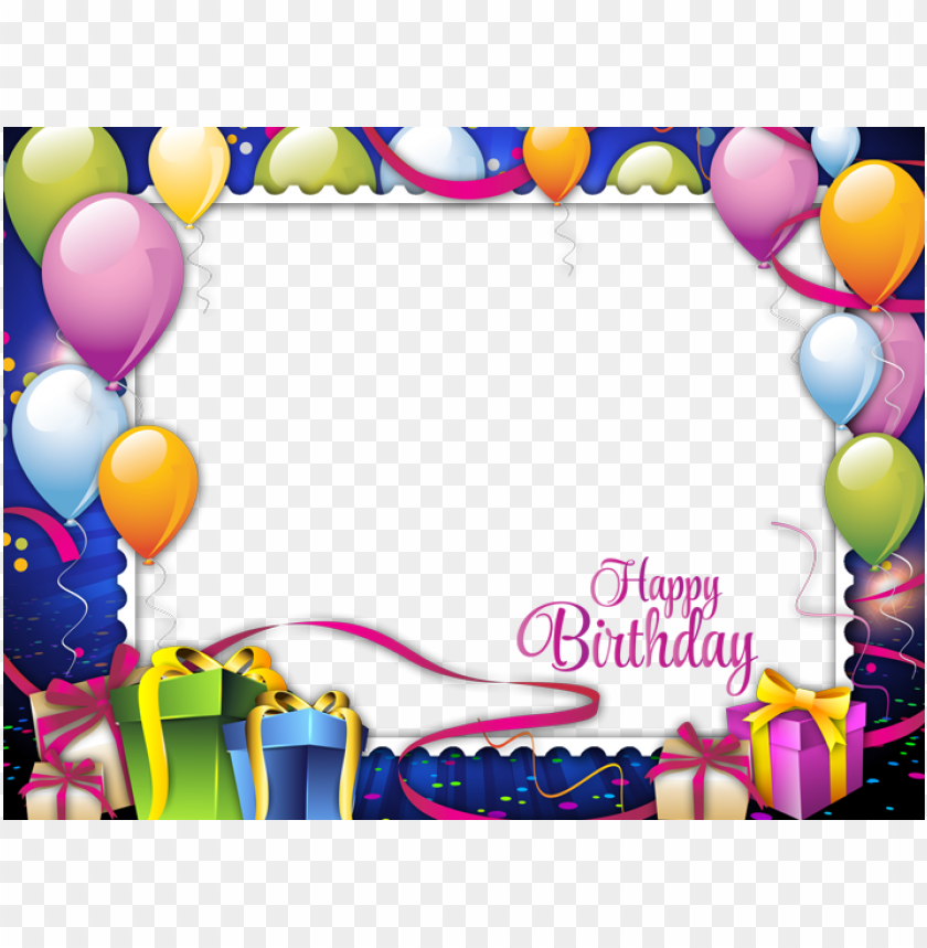 Detail Birthday Frames Png Nomer 2