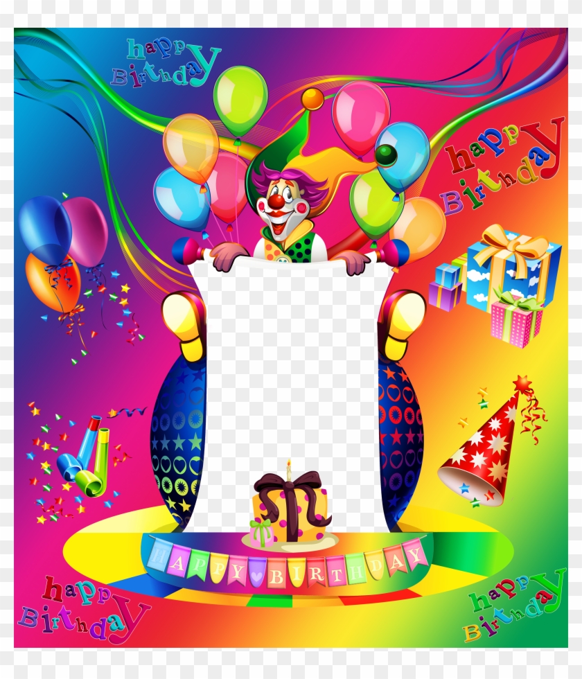 Detail Birthday Frames Png Nomer 29