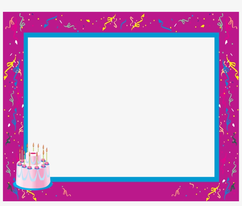 Detail Birthday Frames Png Nomer 42