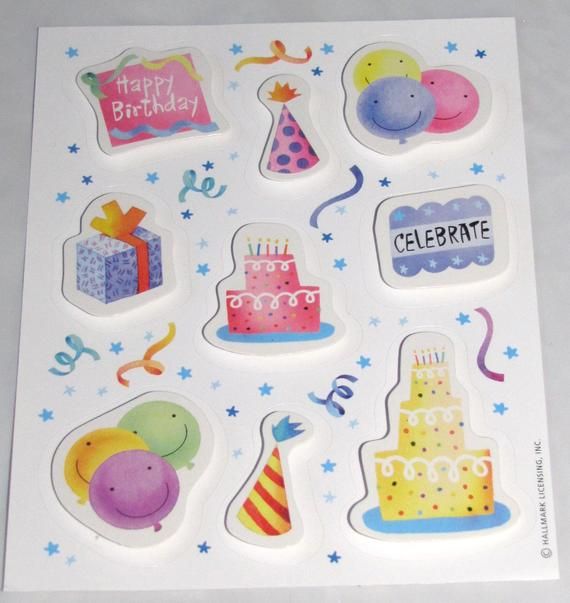 Detail Birthday Hat Stickers Nomer 43