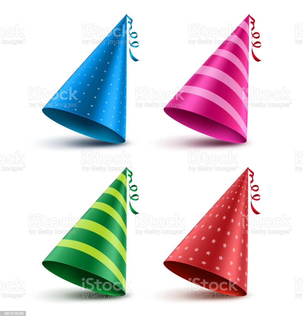 Detail Birthday Hat Vector Nomer 37