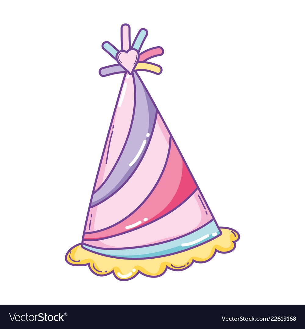 Detail Birthday Hat Vector Nomer 9