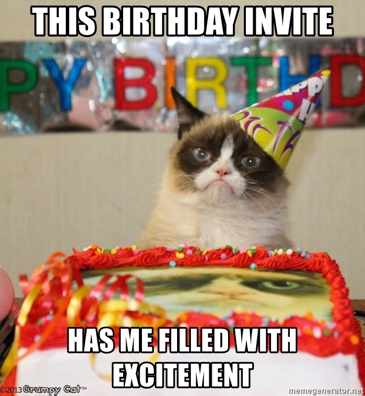 Detail Birthday Invitation Meme Nomer 43