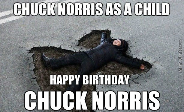 Detail Birthday Meme Chuck Norris Nomer 31