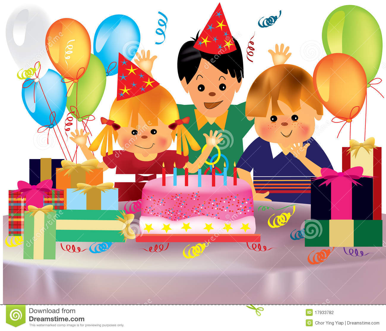 Detail Birthday Party Clipart Nomer 9