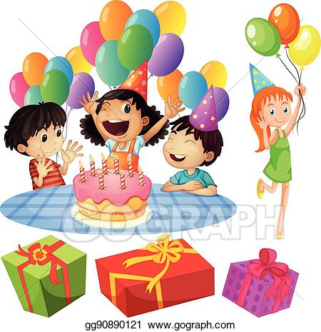 Detail Birthday Party Clipart Nomer 11