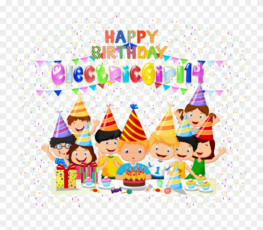 Detail Birthday Party Clipart Nomer 17