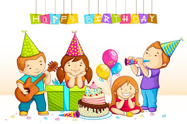 Detail Birthday Party Clipart Nomer 25