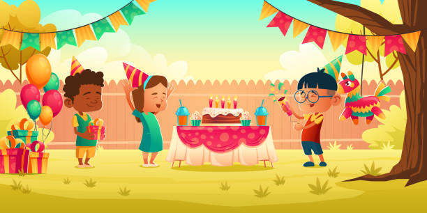 Detail Birthday Party Clipart Nomer 31