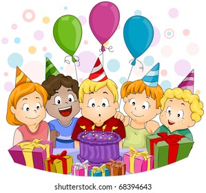 Detail Birthday Party Clipart Nomer 34