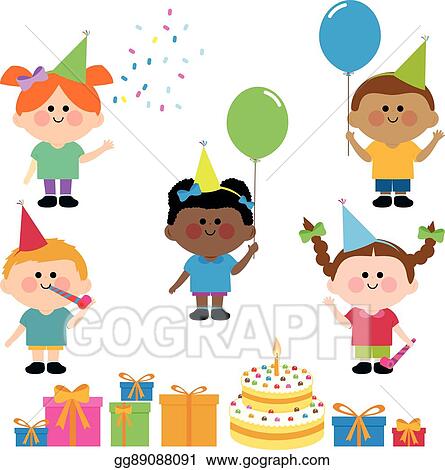 Detail Birthday Party Clipart Nomer 46