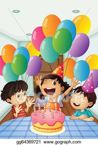 Detail Birthday Party Clipart Nomer 48