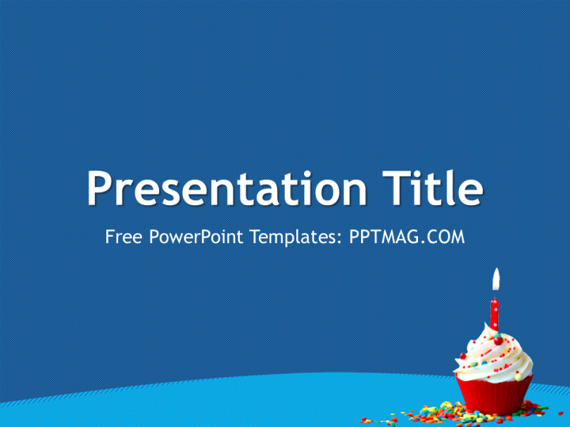 Detail Birthday Powerpoint Template Nomer 13