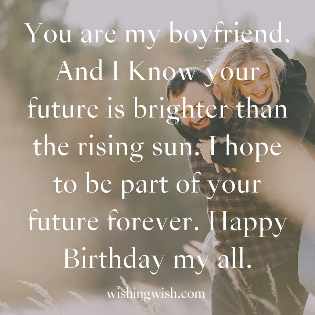 Detail Birthday Quotes For Boyfriend Nomer 13