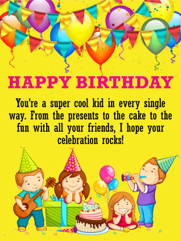 Detail Birthday Quotes For Kids Nomer 5