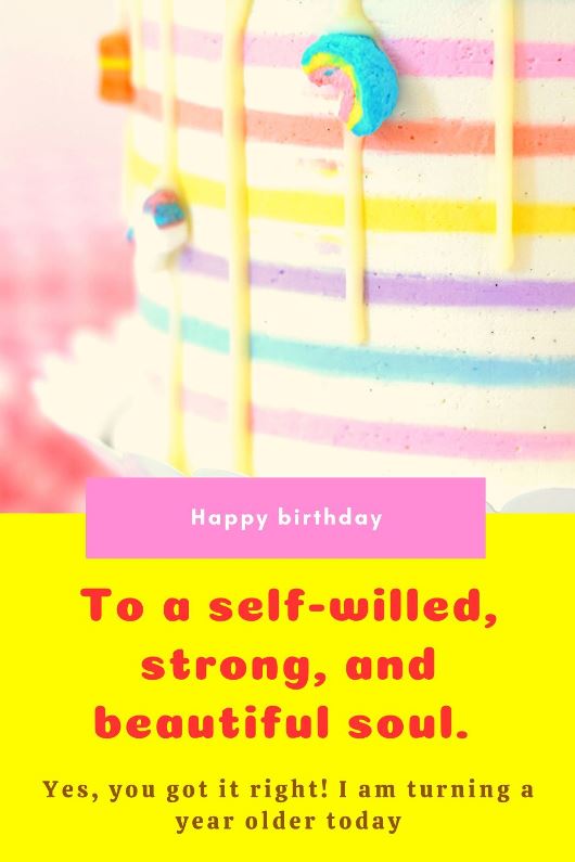 Detail Birthday Quotes For Myself Nomer 33