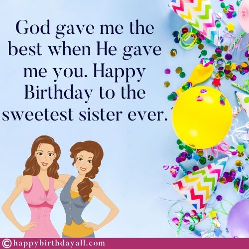 Detail Birthday Quotes For Sister Nomer 18