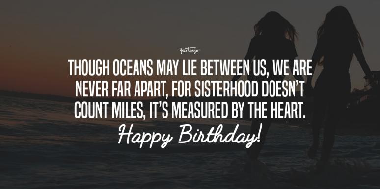 Detail Birthday Quotes For Sister Nomer 32