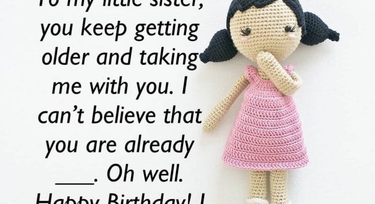 Detail Birthday Quotes For Sister Nomer 33