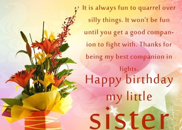 Detail Birthday Quotes For Sister Nomer 41