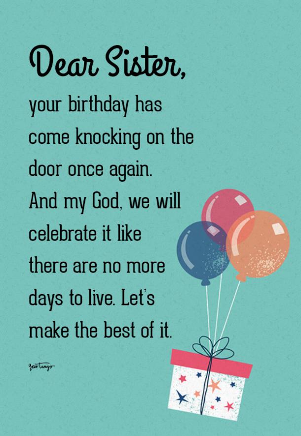 Download Birthday Quotes For Sister Nomer 42