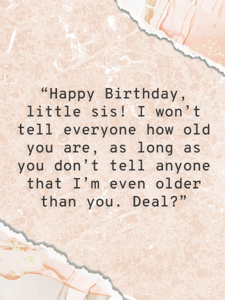 Detail Birthday Quotes For Sister Nomer 43