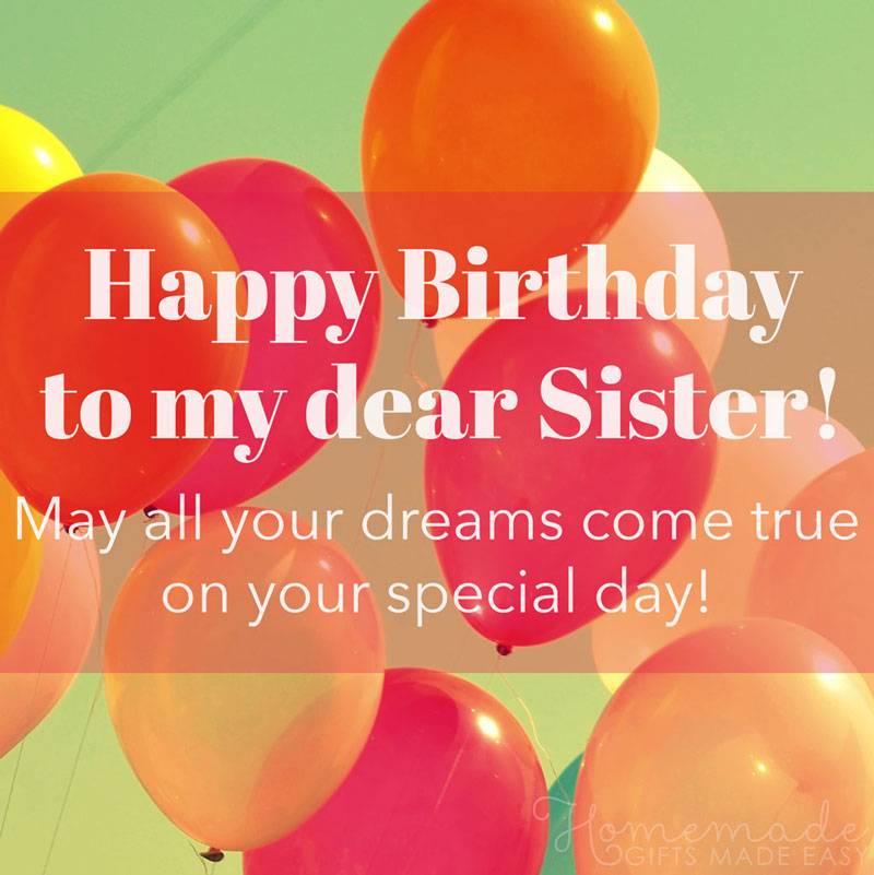 Detail Birthday Quotes For Sister Nomer 6