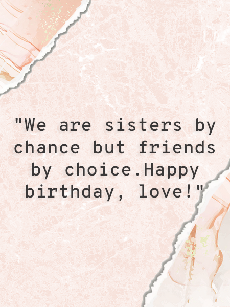Detail Birthday Quotes For Sister Nomer 7