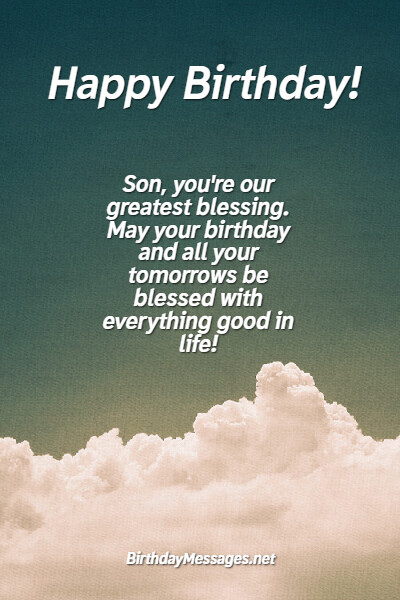 Detail Birthday Quotes For Son Nomer 22