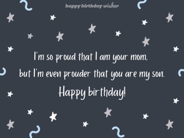 Detail Birthday Quotes For Son Nomer 27