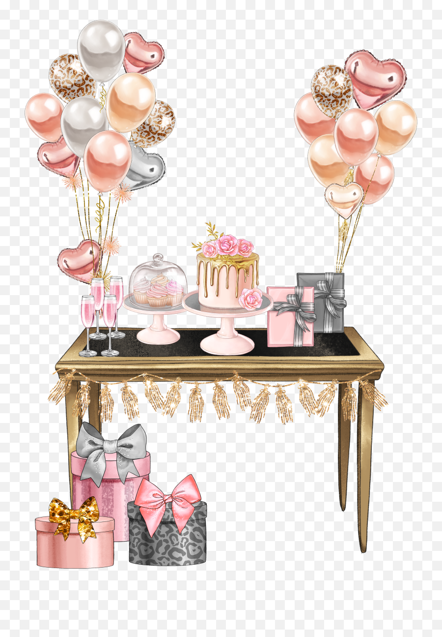 Detail Birthday Table Png Nomer 33