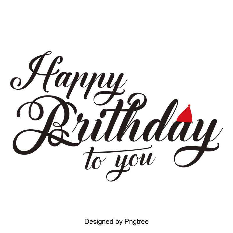 Detail Birthday Text Png Nomer 37