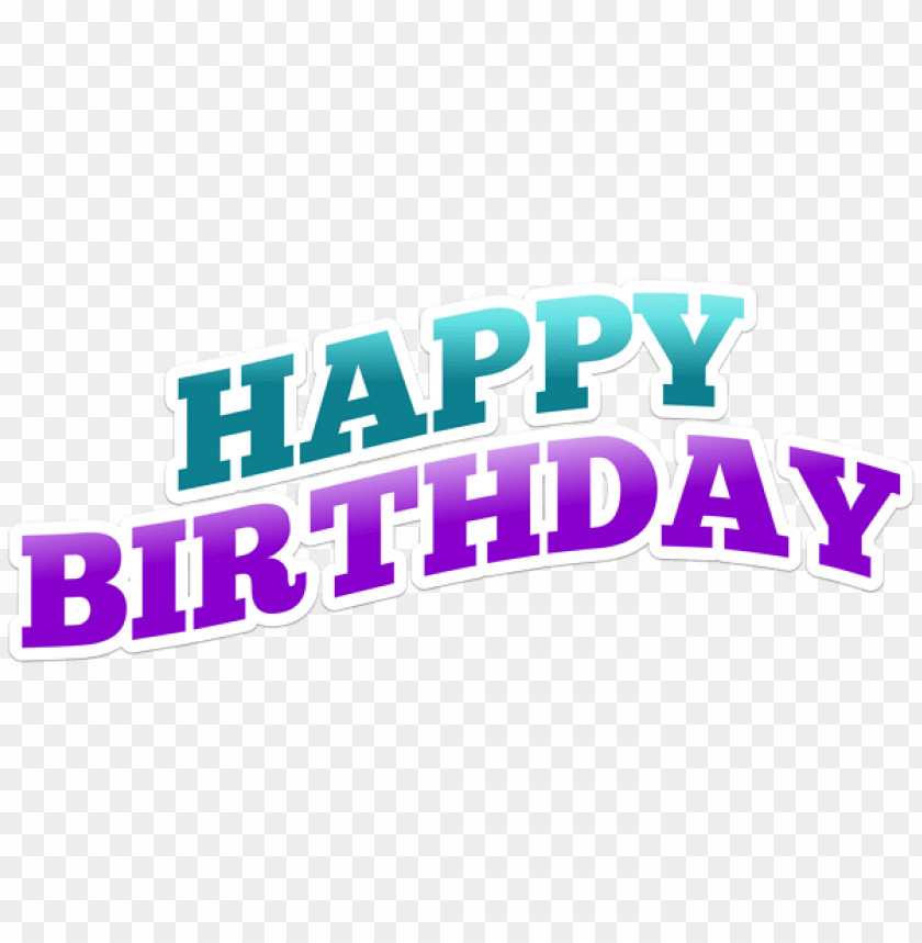 Detail Birthday Text Png Nomer 38