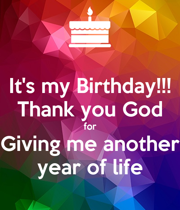 Detail Birthday Thank You Quotes To God Nomer 41