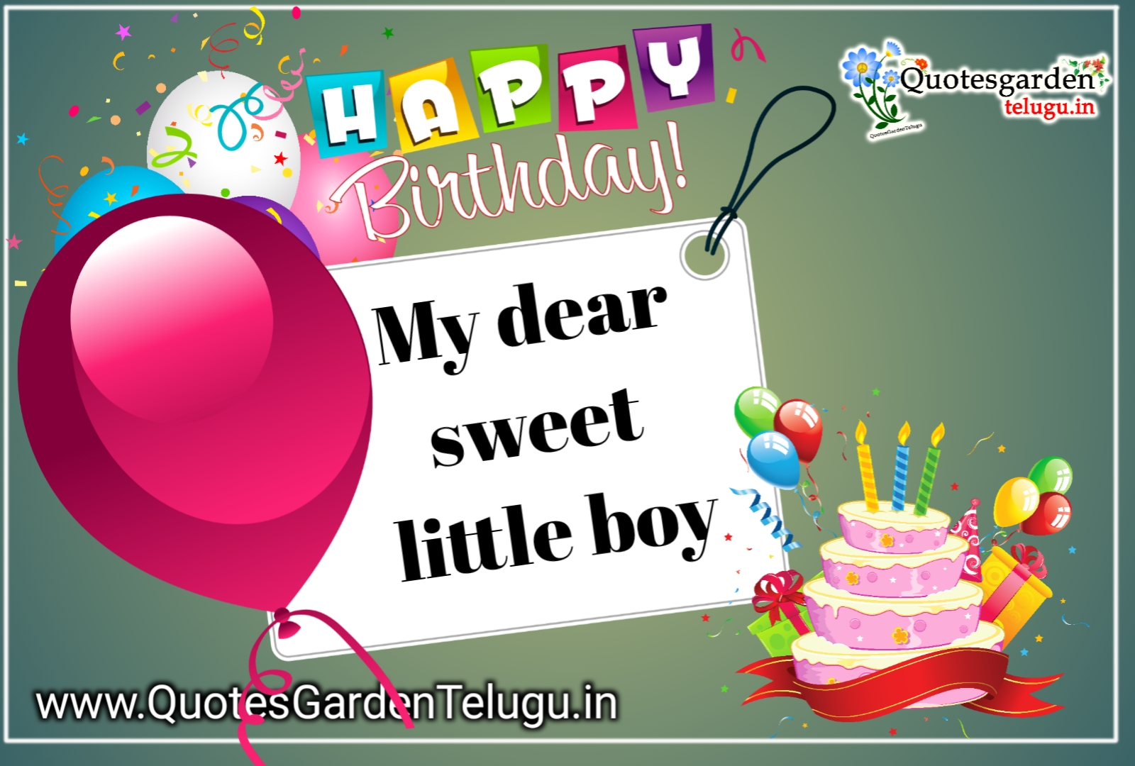 Detail Birthday Wishes For Kid Boy Quotes Nomer 25