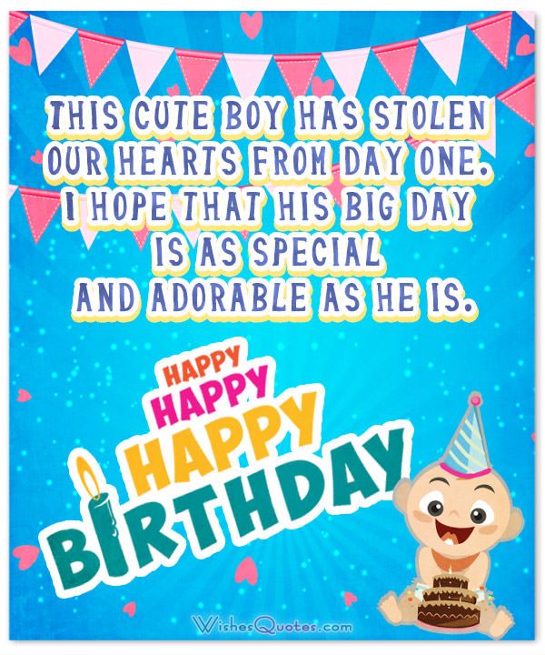 Detail Birthday Wishes For Kid Boy Quotes Nomer 8