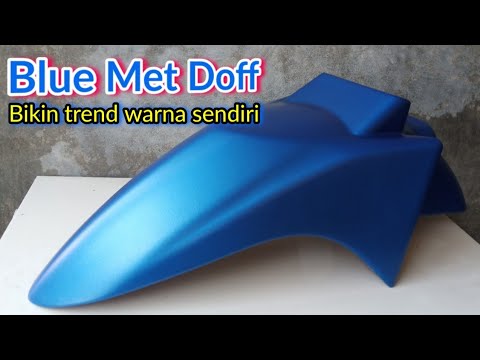 Detail Biru Doff Metalik Nomer 40