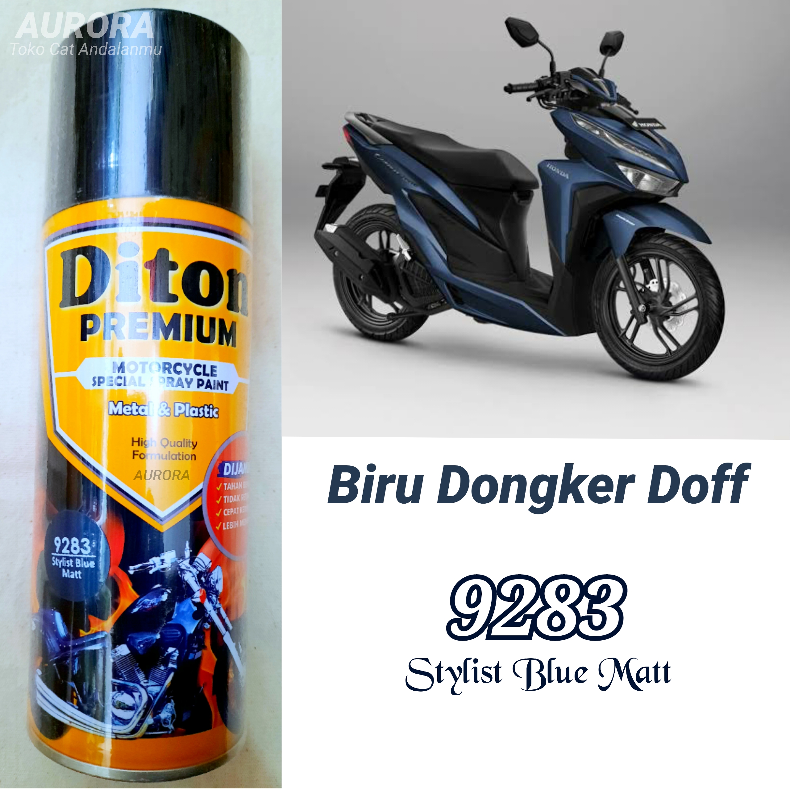 Detail Biru Dongker Doff Nomer 2