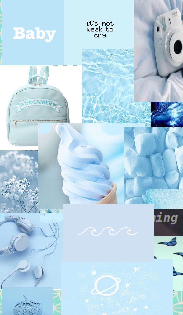 Detail Biru Wallpaper Estetik Nomer 11