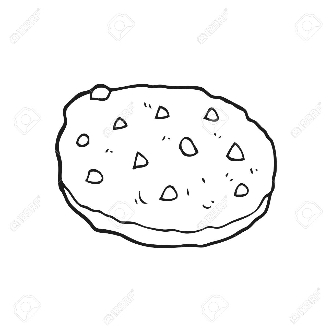 Detail Biscuit Clipart Black And White Nomer 14