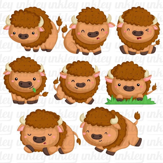 Detail Bison Clipart Nomer 17