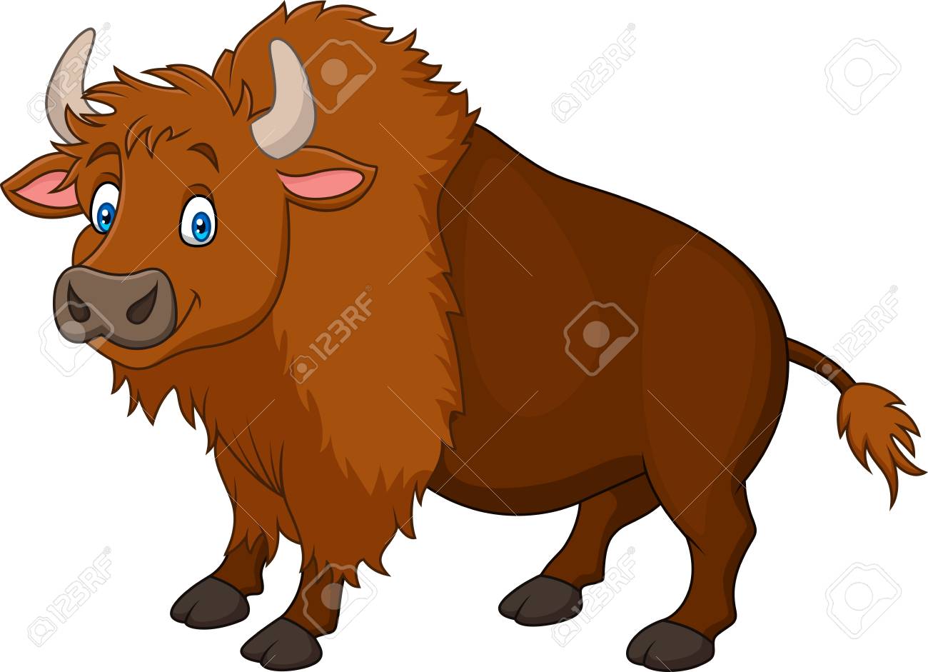 Detail Bison Clipart Nomer 37